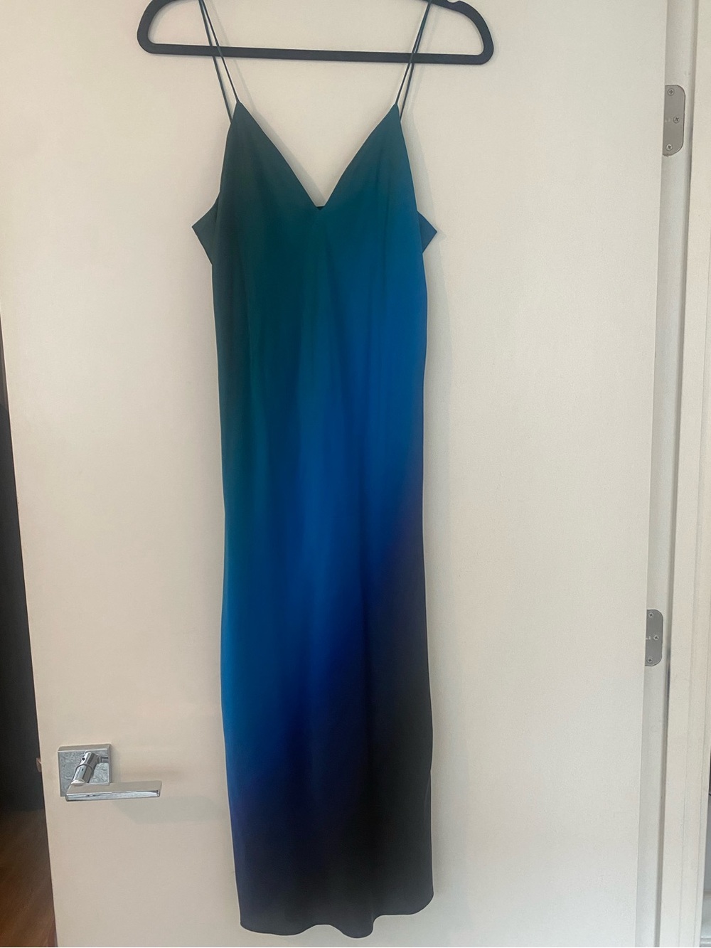Cami NYC Raven Silk Slip Dress - Midnight Ombré